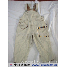 上海欧棕服饰有限公司 -米白反脚背带裤
